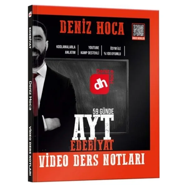 Kr Akademi Yayınları Ayt Deniz Hoca 59 Günde Edebiyat Video Ders Notları - Görsel 4
