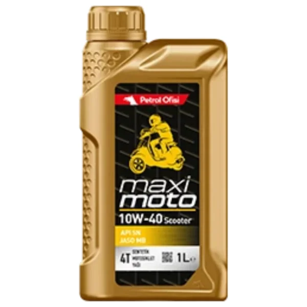 Petrol Ofisi Maximoto Scooter 10w-40 4t 1 Lt Motosiklet Yağı - Görsel 3