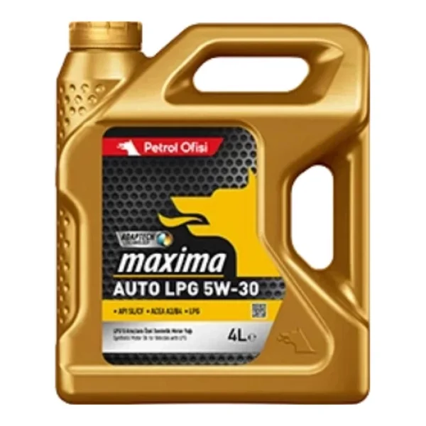 Petrol Ofisi Maxima Auto Lpg 5w-30 4 Lt Motor Yağı - Görsel 3