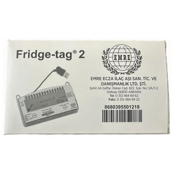Fridge Tag 2 Hafızalı Buzdolabı Gıda Termometresi - Görsel 7