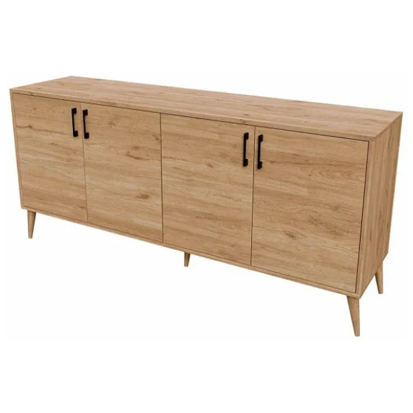 Mezza 1674 Hera 180 Cm (Ahşap Ayaklı) Modern Konsol Sepet - Görsel 9
