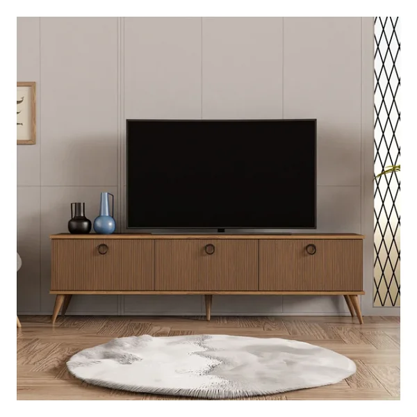 Mezza 1370 Lexus 180 Cm (Ahşap Ayaklı) TV Ünitesi Ürgüp - Kaplan - Görsel 6