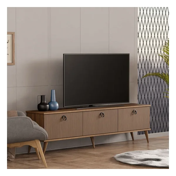 Mezza 1370 Lexus 180 Cm (Ahşap Ayaklı) TV Ünitesi Ürgüp - Kaplan - Görsel 7
