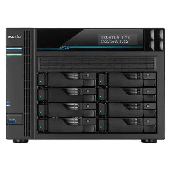 Asustor Lockerstor 8 As6508t 8 GB 10 Yuvalı Nas Depolama Ünitesi - Görsel 4