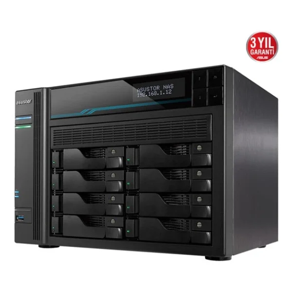 Asustor Lockerstor 8 As6508t 8 GB 10 Yuvalı Nas Depolama Ünitesi - Görsel 7