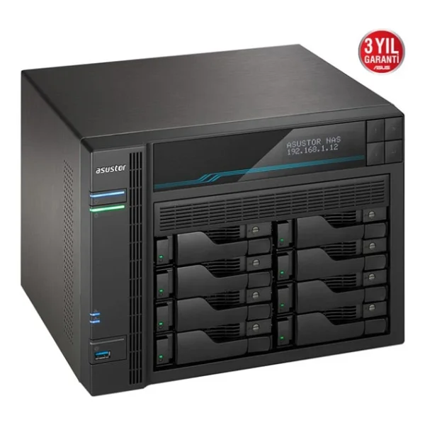 Asustor Lockerstor 8 As6508t 8 GB 10 Yuvalı Nas Depolama Ünitesi - Görsel 8