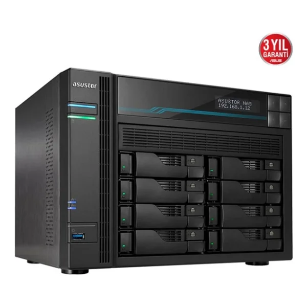 Asustor Lockerstor 8 As6508t 8 GB 10 Yuvalı Nas Depolama Ünitesi - Görsel 9