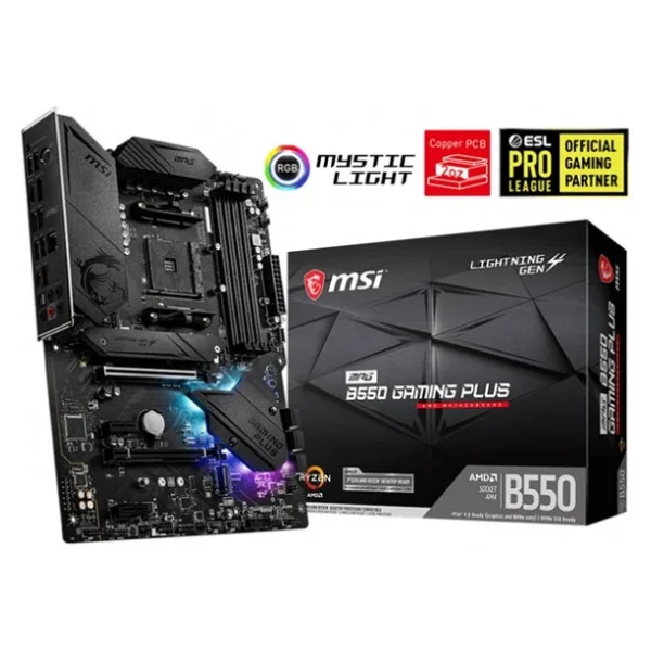 Msı Mpg B550 Gaming Plus AMD Am4 DDR4 Atx Anakart - Görsel 7