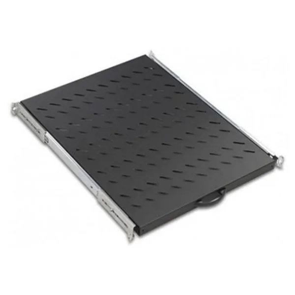 Ager Dikili Tip 19" 1u D1000mm İçin Hareketli Siyah Raf Modülü Ağır Hizmet Tipi Aa-Ahr10-A-B1 - Görsel 4