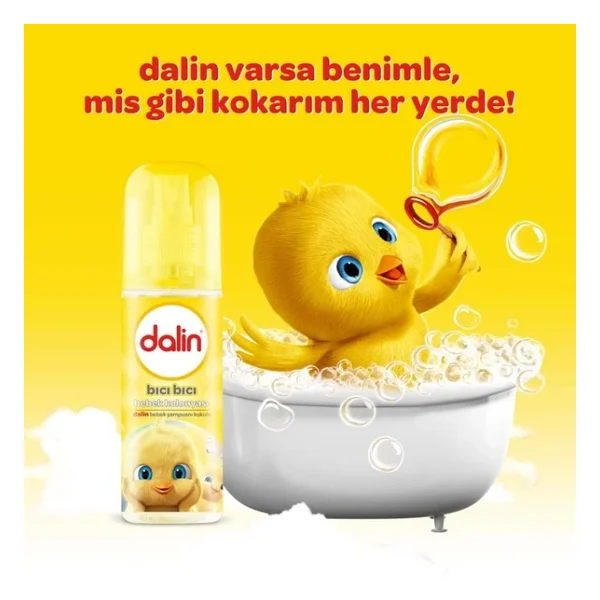 Dalin Bıcı Bıcı Bebek Kolonyası 150 Ml 6 Adet - Görsel 5