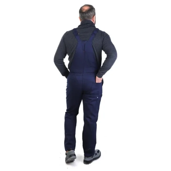 Eser - Gabardin Bahçivan Tulum - İş Tulumu - Lacivert - Görsel 3