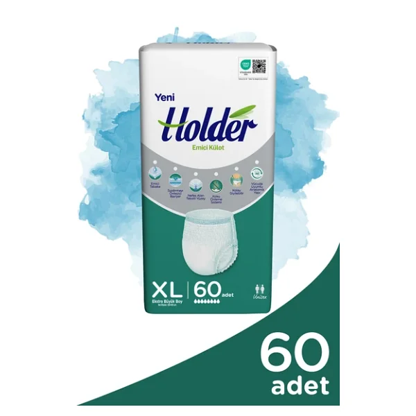 Holder Belbantlı Ekstra Büyük Boy XL 30'lu 2 Adet Hasta Bezi - Görsel 6