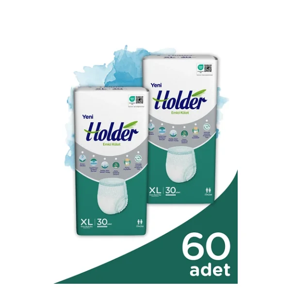 Holder Belbantlı Ekstra Büyük Boy XL 30'lu 2 Adet Hasta Bezi - Görsel 7