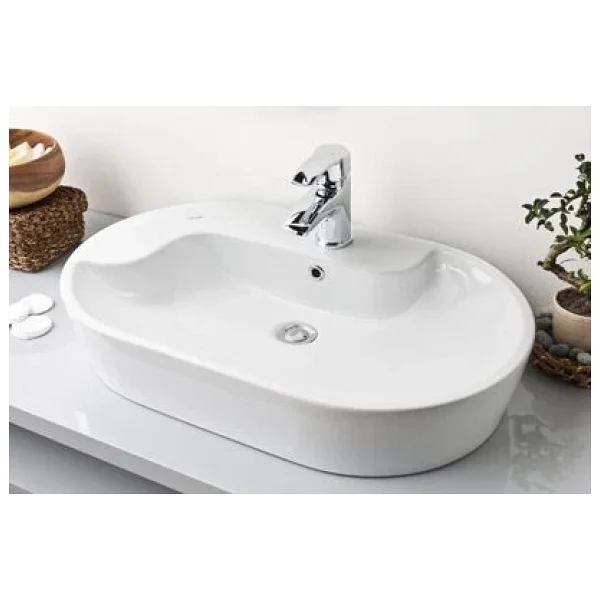 Creavit Tp172 45x70 Cm Beyaz Set Üstü Lavabo - Görsel 7