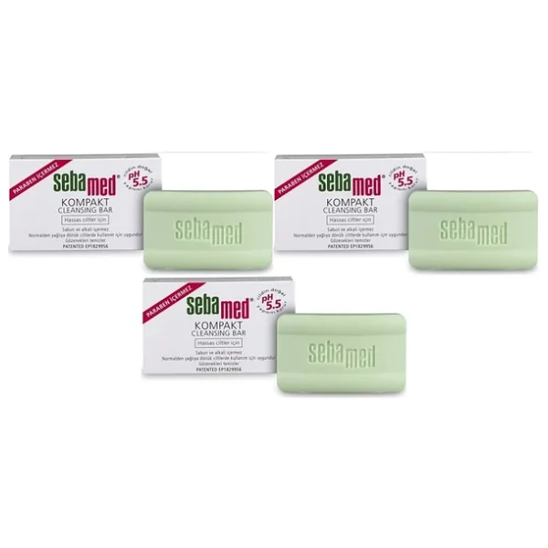 Sebamed Hassas Ciltler İçin 100 Gr 3 Adet Kompakt Sabun - Görsel 4