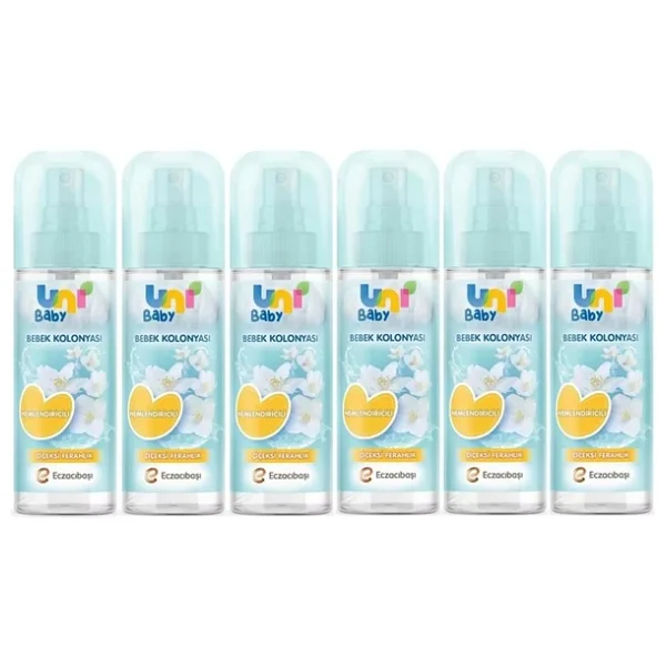 Uni Baby Çiçeksi Kokular Bebek Kolonyası 150 Ml 6 Adet - Görsel 3