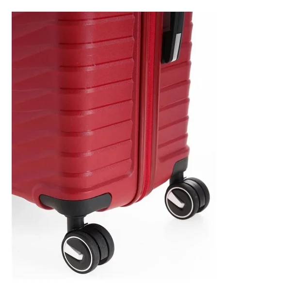 Ççs 5235 Polipropilen Bordo Kabin + Orta + Büyük Boy 3'lü Valiz Seti - Görsel 6