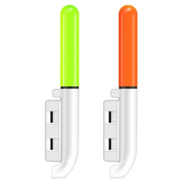 Valkyrie 2 Adet Şarjlı LED Kamış Olta Ucu Işığı Su Geçirmez USB Evrensel Uyumlu Gece Balıkçılığı - Görsel 3