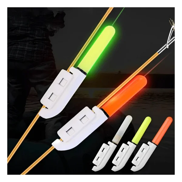 Valkyrie 2 Adet Şarjlı LED Kamış Olta Ucu Işığı Su Geçirmez USB Evrensel Uyumlu Gece Balıkçılığı - Görsel 8