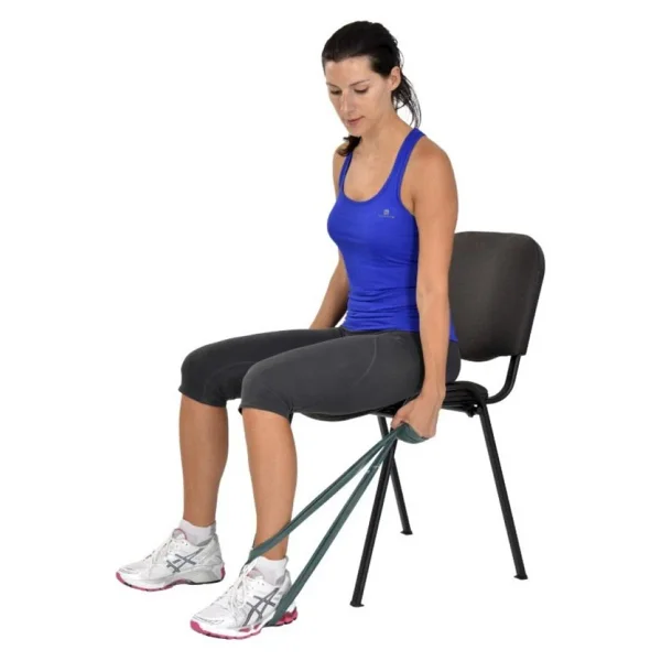 Maxi Pilates & Yoga Egzersiz Bandı , Theraband Yeşil Renk1.5 Mt - Görsel 4