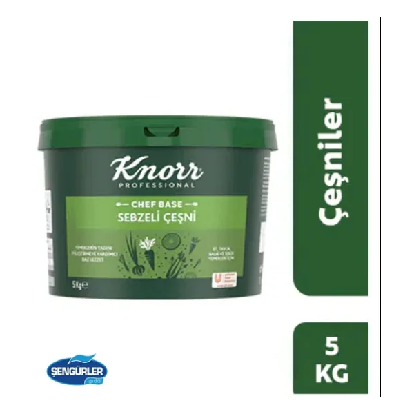 Knorr Chef Base Sebzeli Çeşni 5kg - Görsel 3