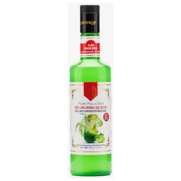 Nish Cool Lime Aromalı İçecek Şurubu 700 Ml - Görsel 3