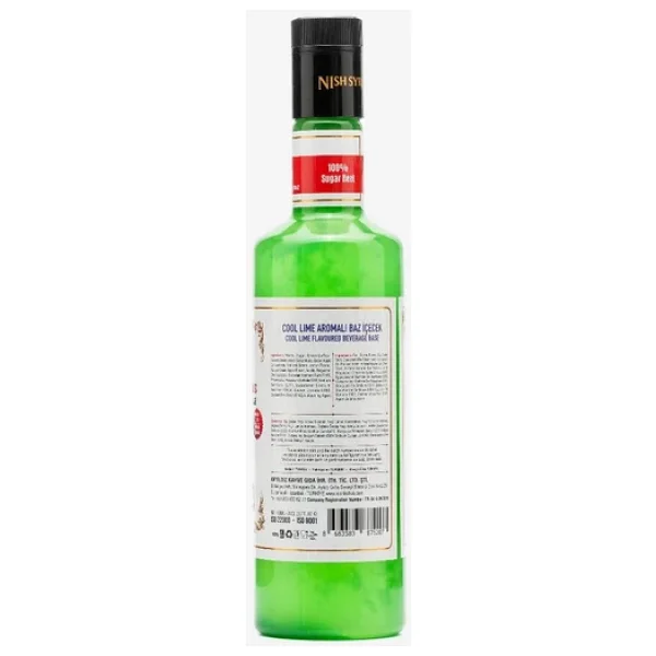 Nish Cool Lime Aromalı İçecek Şurubu 700 Ml - Görsel 4