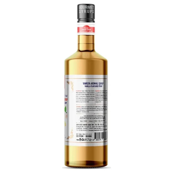 Nish Vanilya Aromalı İçecek Şurubu 700 Ml - Görsel 8