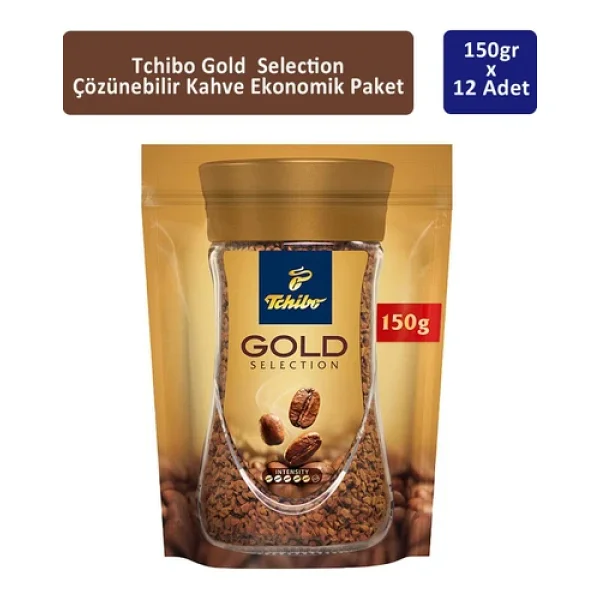 Tchibo Gold Selection Granül Kahve 150 Gr 12'li - Görsel 4