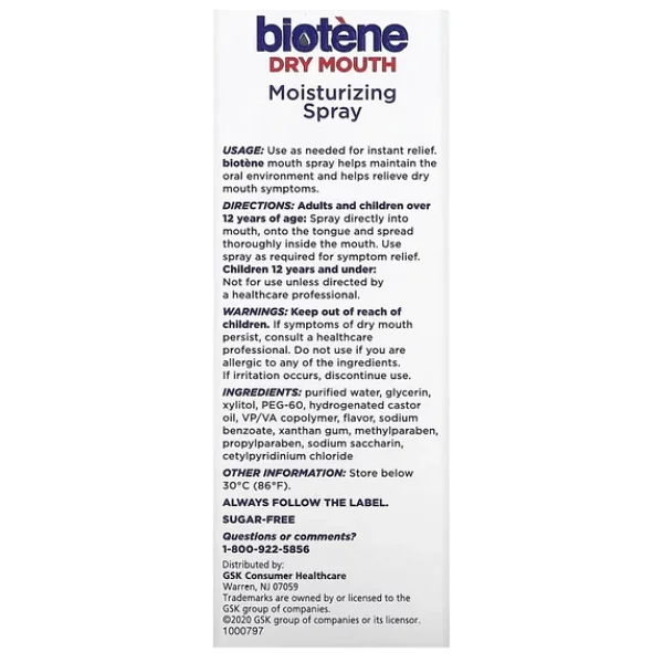 Biotene Dry Mouth Nemlendirici 44.3 Ml Ağız Bakım Spreyi - Görsel 6