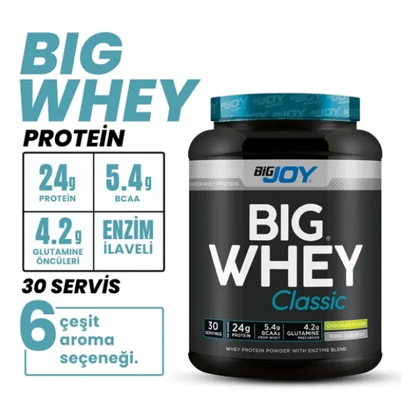 Bigjoy Bigwhey Classic 990 Gr Whey Protein Tozu - Görsel 7
