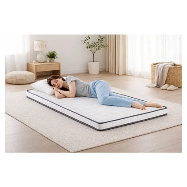 Artex Visco Sünger Şilte 80x190 Yer Yatağı 9 +-1cm Cm Ped Yatak Şiltesi Pedi Topper Mattress - Görsel 10