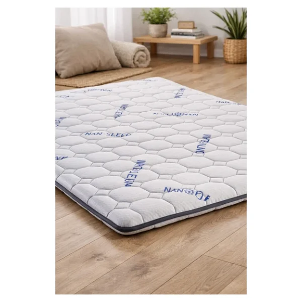 Artex Nano 5cm Sünger Şilte 140x200 Ped Yatak Şiltesi Pedi Topper Katlanabilir Katlanır - Görsel 3
