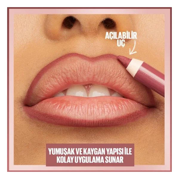 Maybelline New York Lifter Liner 005 On It Dudak Kalemi - Görsel 5