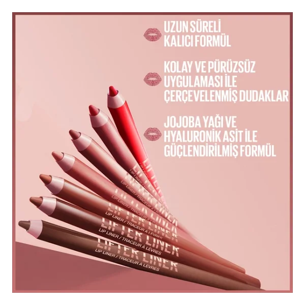 Maybelline New York Lifter Liner 005 On It Dudak Kalemi - Görsel 6