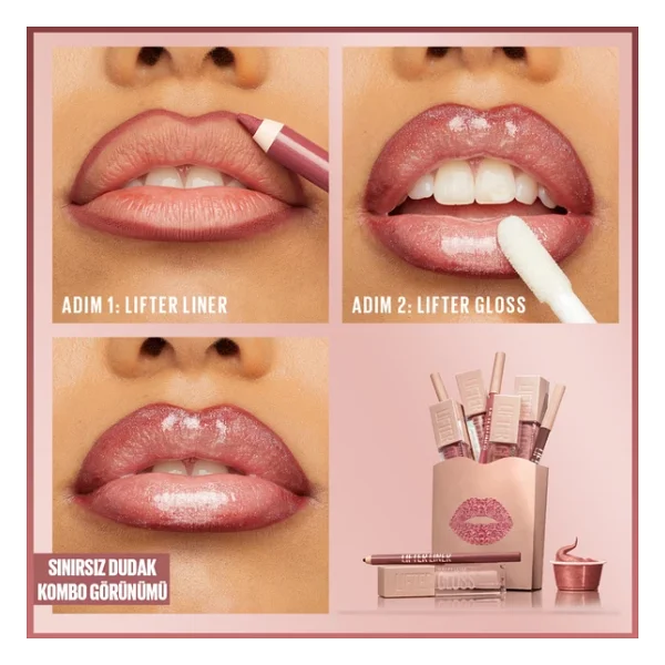 Maybelline New York Lifter Liner 005 On It Dudak Kalemi - Görsel 7