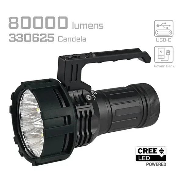 Acebeam X75 80000 Lümen LED El Feneri - Görsel 3