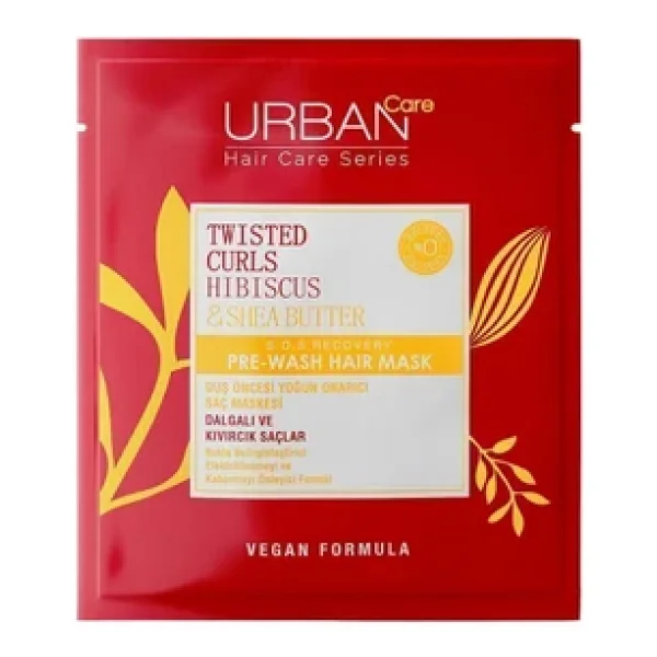 Urban Care Twisted Curls Hibiscus Ve Shea Yağı Duş Öncesi Sos Onarıcı Saç Bakım Maskesi 50 Ml - Görsel 4