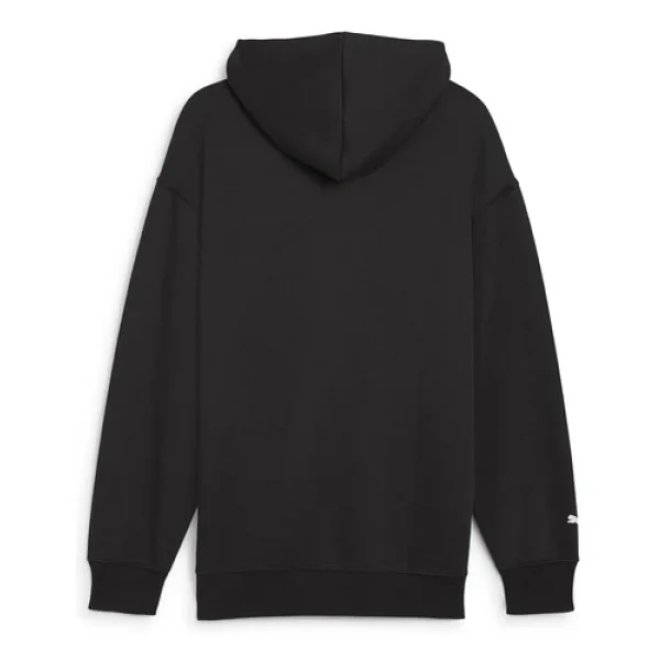 Puma Scuderia Ferrari Bigshield 627054-01 Kapüşonlu Siyah Erkek Sweatshirt - Görsel 4