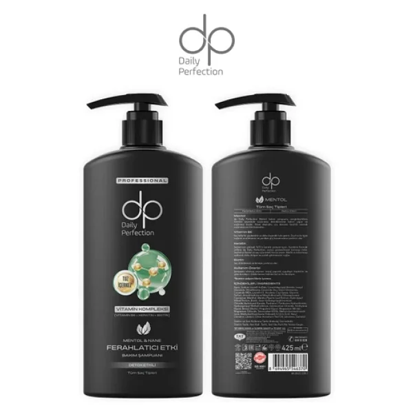 Dp Daily Perfection Mentol Tuzsuz Şampuan 425 Ml - Görsel 4