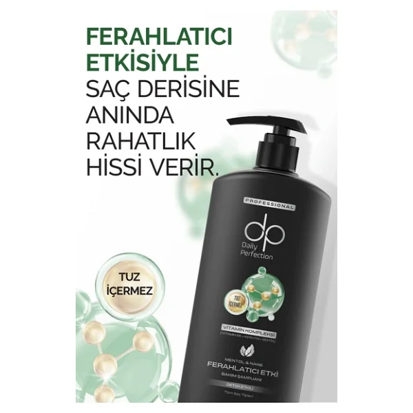 Dp Daily Perfection Mentol Tuzsuz Şampuan 425 Ml - Görsel 7