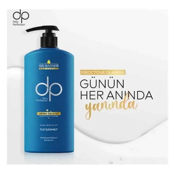Dp Daily Perfection Bio Barrier Kepeğe Karşı Tuzsuz Şampuan 800 Ml - Görsel 4
