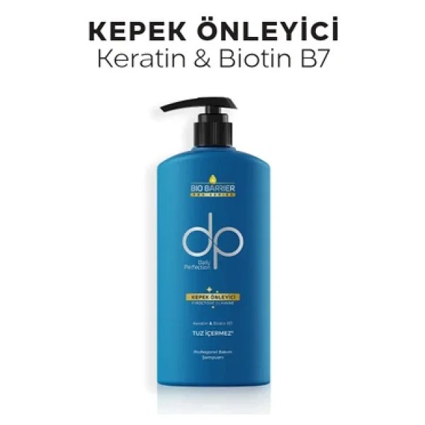 Dp Daily Perfection Bio Barrier Kepeğe Karşı Tuzsuz Şampuan 800 Ml - Görsel 5