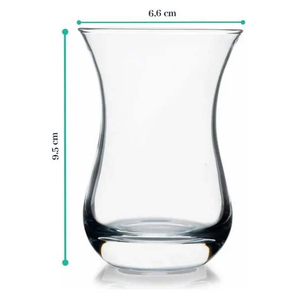 Paşabahçe Aida 62511 6'lı Çay Bardağı - Görsel 8