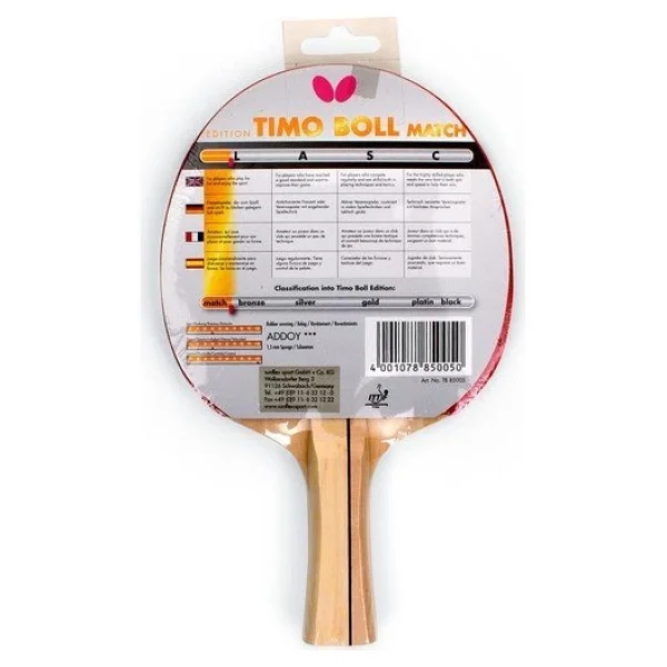 Butterfly Timo Boll Match Masa Tenisi Raketi - Görsel 2