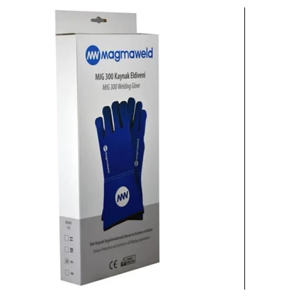 Magmaweld Mıg 300 Kaynakçı Eldiveni 10 Numara - Görsel 7