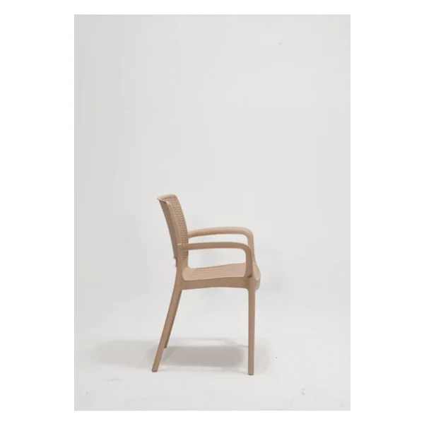 Sandalie 4 Adet Rattan Lüx Cappucino Sandalye / Balkon-Bahçe-Teras - Görsel 5
