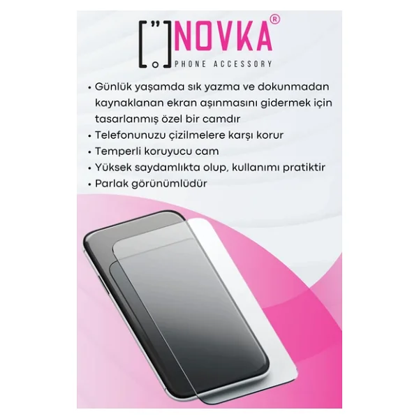 Samsung Galaxy A7 2018 Uyumlu Temperli Ekran Koruyucu Cam - Görsel 2