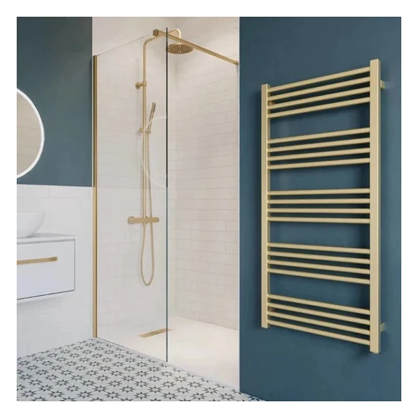 Duffmart Rainbow 40x100 cm Düz Gold Havlupan - Görsel 4