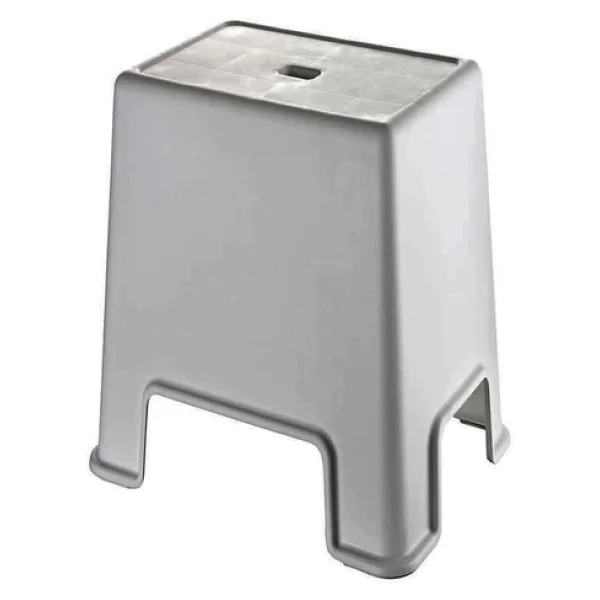 Geseus Banyo Taburesi Büyük Boy Çok Amaçlı Tabure Açık Gri-481 - Görsel 3